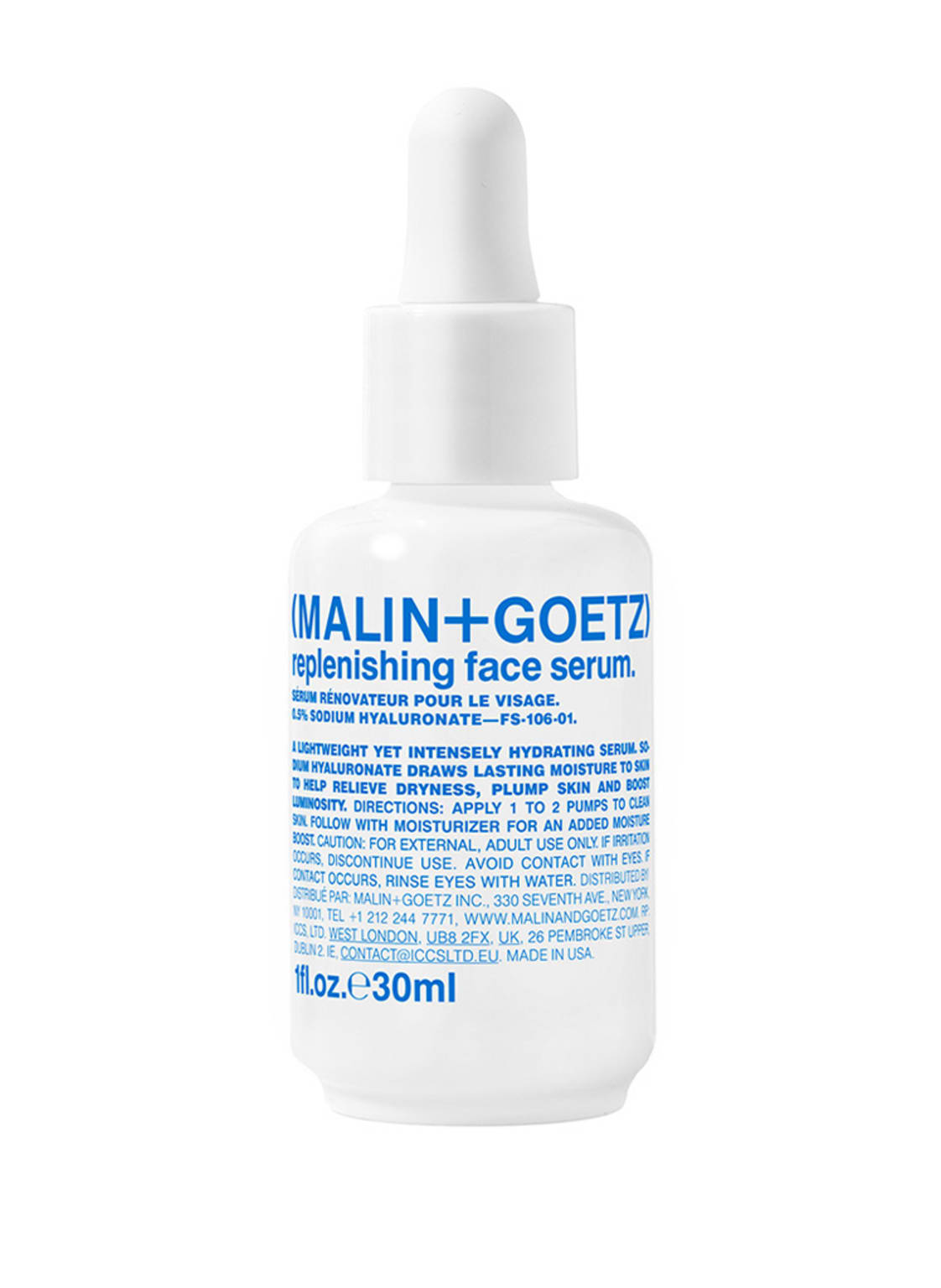 Image of (Malin+Goetz) Replenishing Face Serum Serum 30 ml