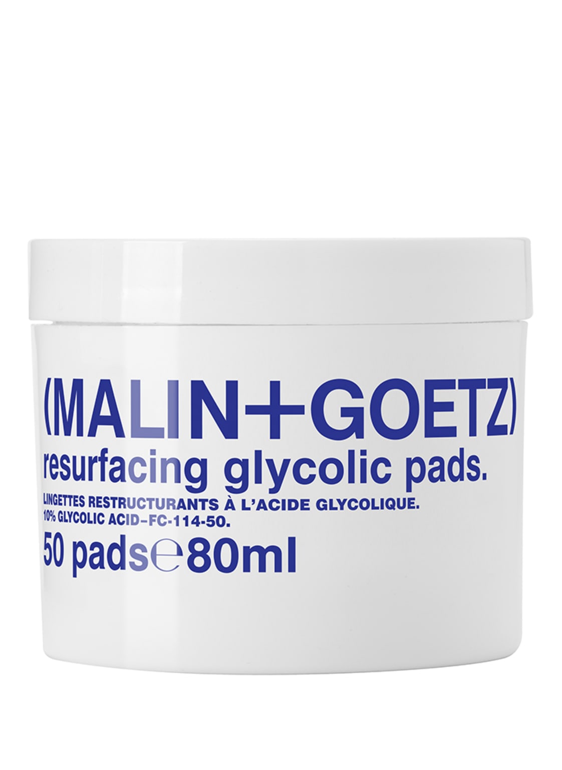 Image of (Malin+Goetz) Resurfacing Glycolic Pads Peeling-Pads 50 ml