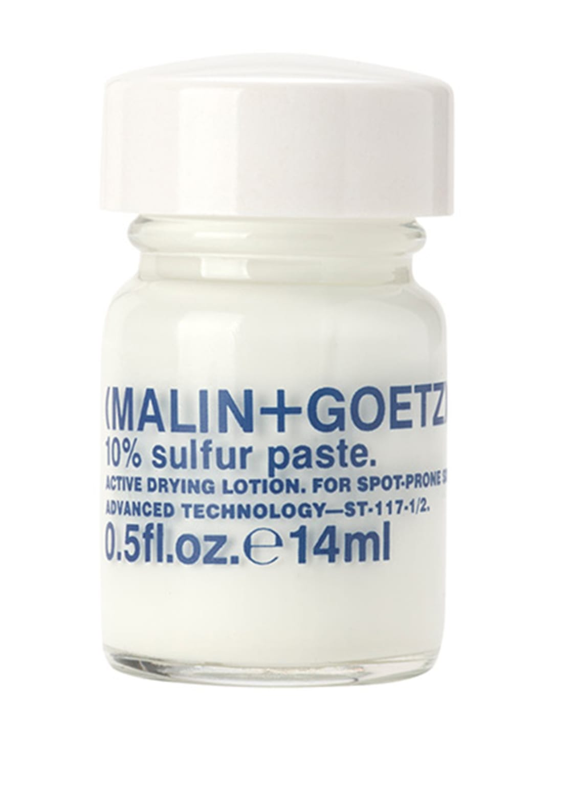 Image of (Malin+Goetz) 10% Sulfur Paste Anti-Akne-Lotion 14.75 ml