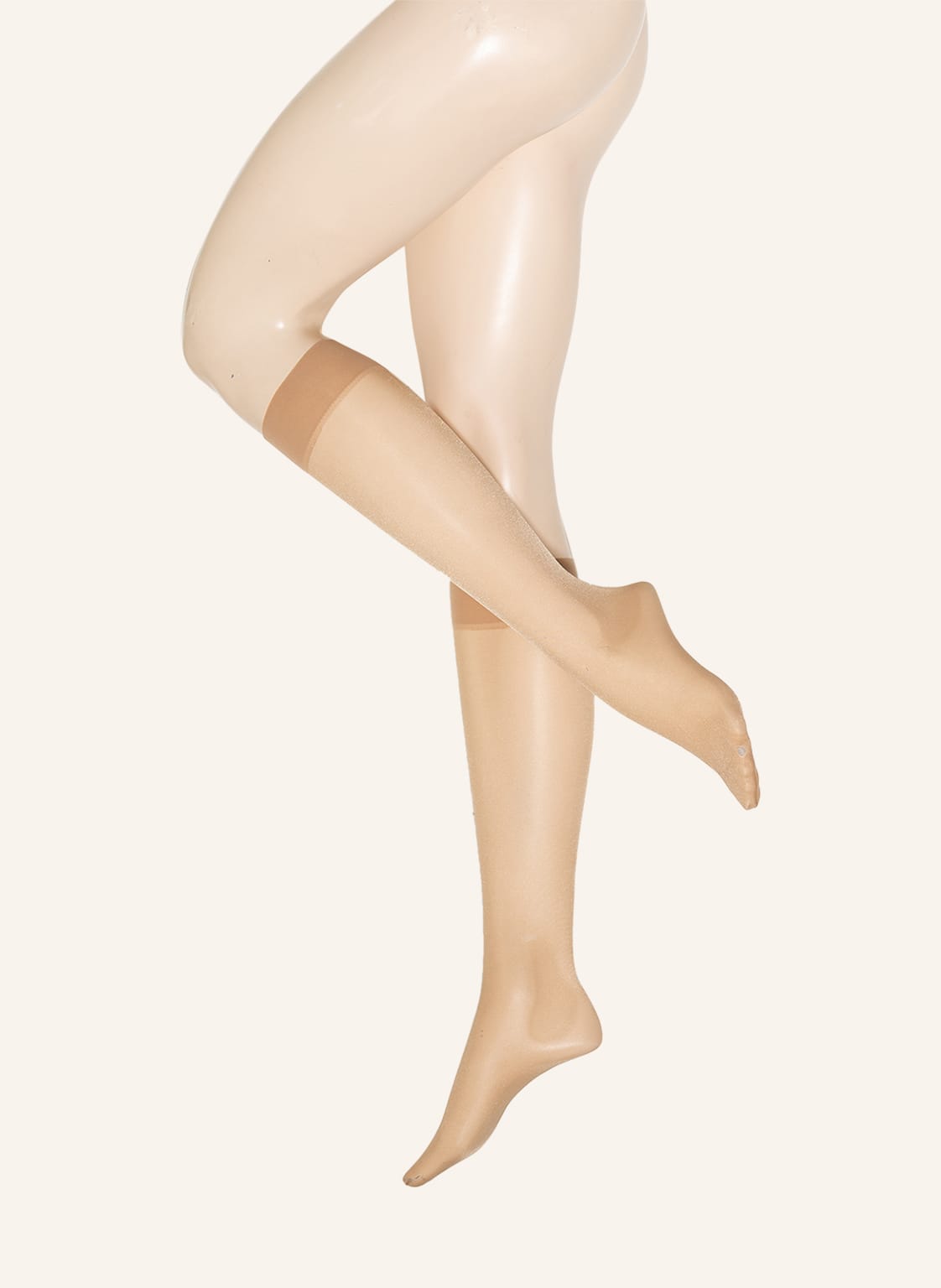 Image of Wolford Fein-Kniestrümpfe Satin Touch braun