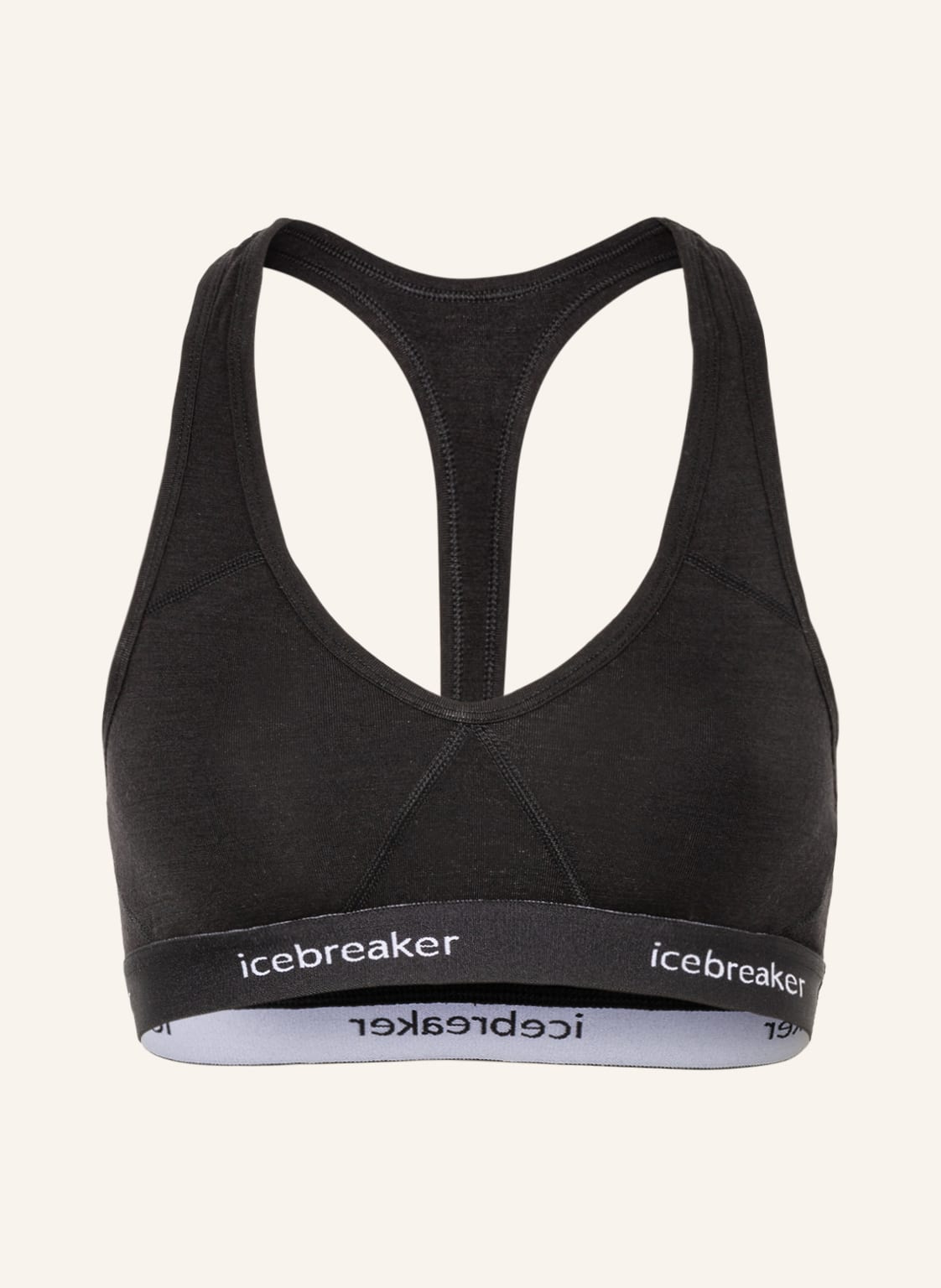 Image of Icebreaker Sport-Bh Merino Sprite Racerback schwarz