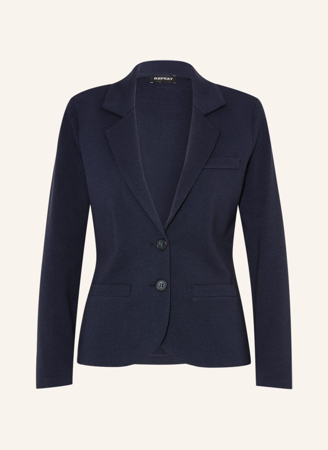 Image of Repeat Jerseyblazer blau
