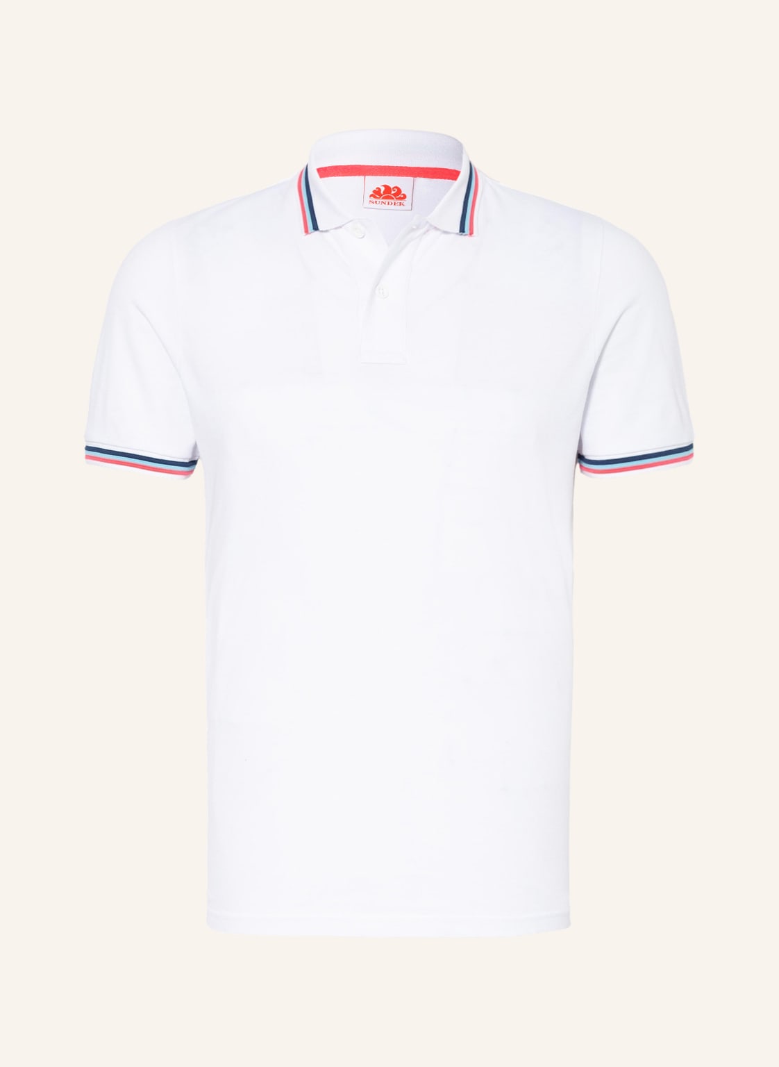 Image of Sundek Piqué-Poloshirt Brice Regular Fit blau