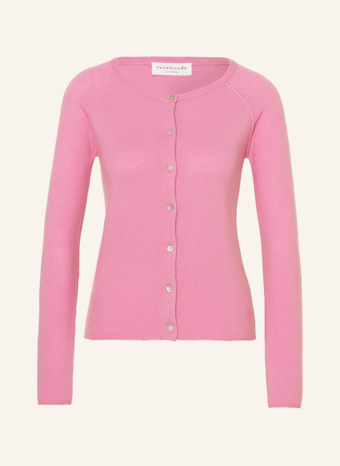 Image of Rosemunde Strickjacke Laica Mit Cashmere rosa