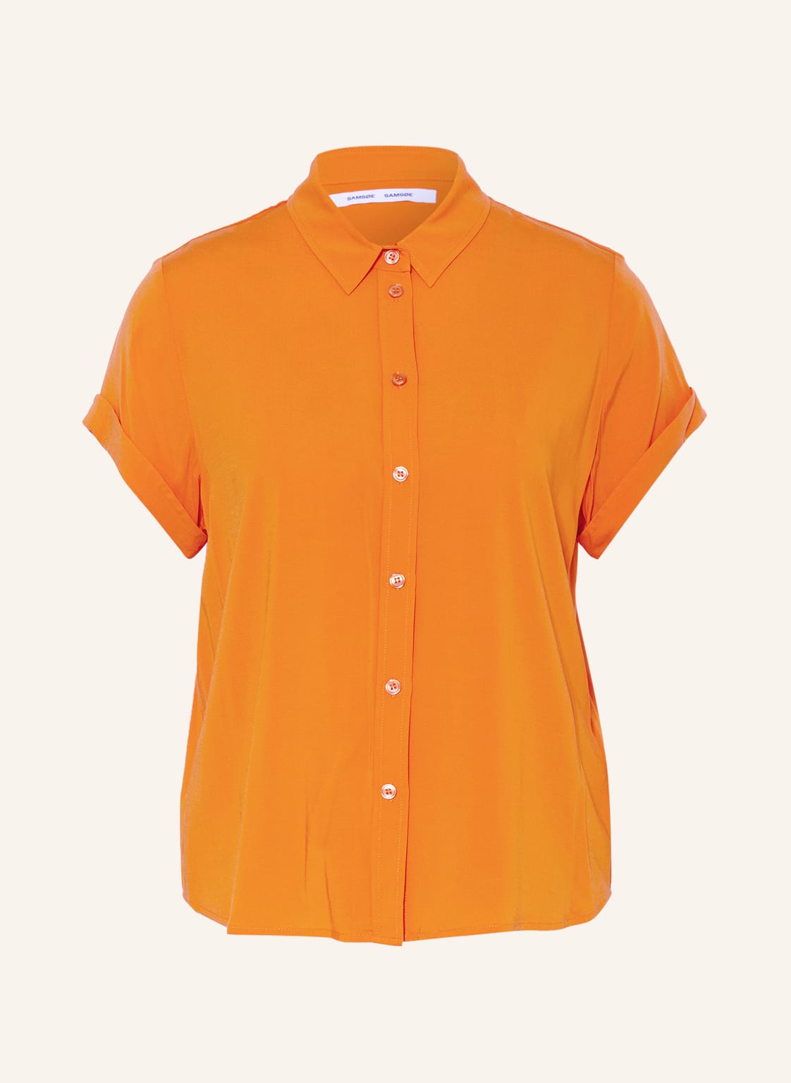Image of Samsøe Samsøe Hemdbluse Majan orange