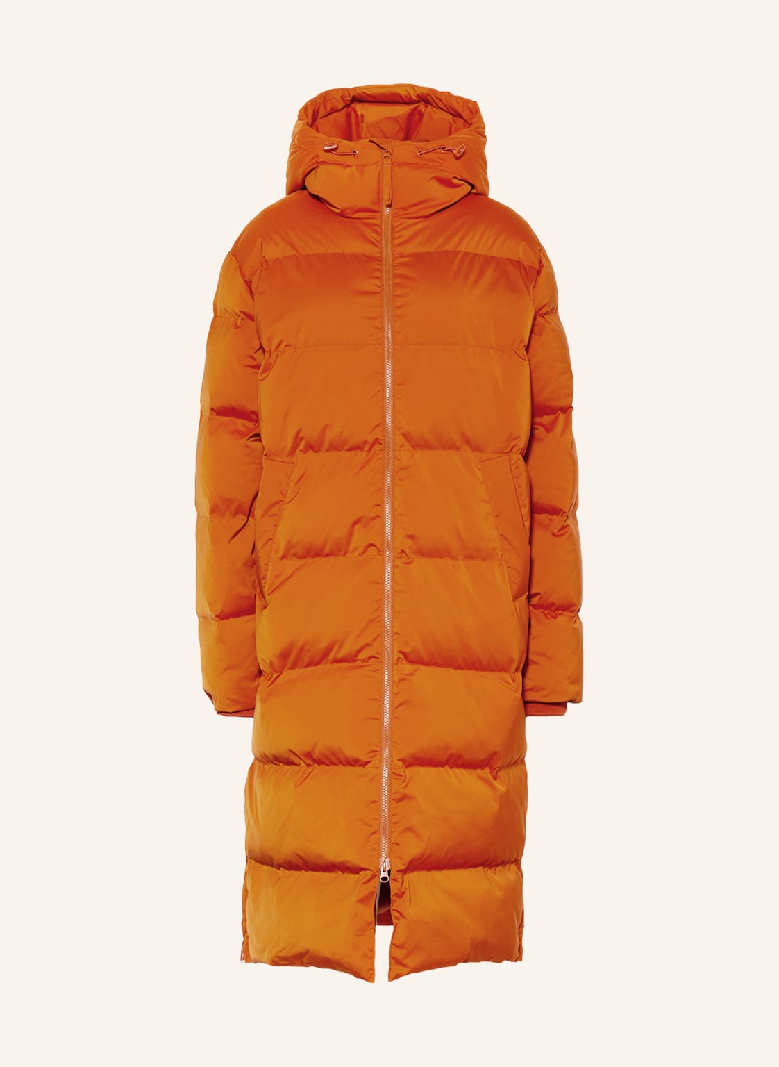 Image of Samsøe Samsøe Steppmantel Sera orange