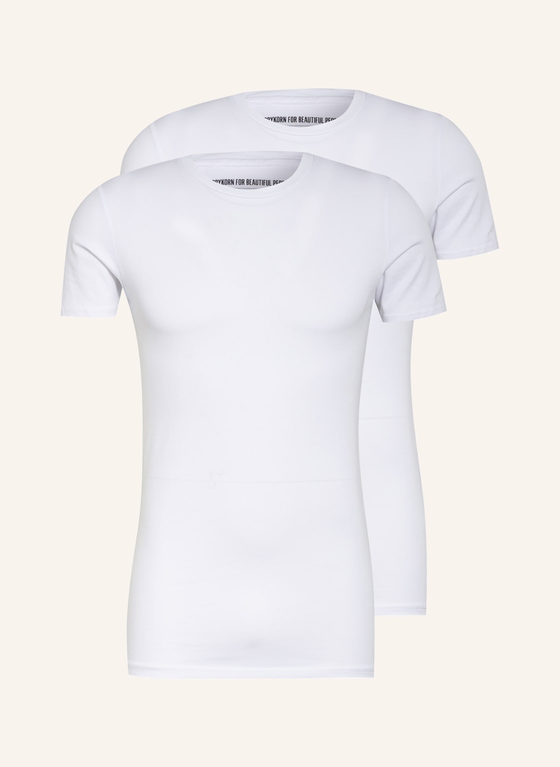 Image of Drykorn 2er-Pack T-Shirts Cadan weiss