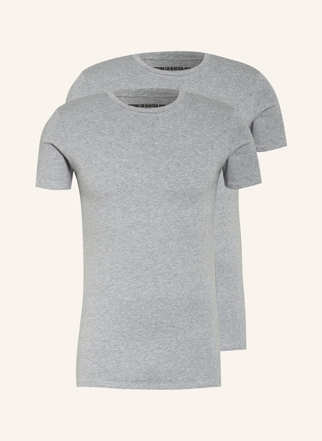 Image of Drykorn 2er-Pack T-Shirts Cadan grau