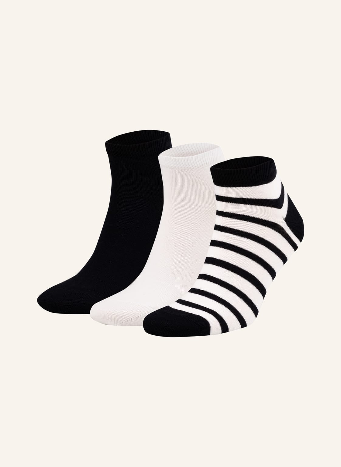 Image of Falke 3er-Pack Strümpfe Happy Box In Geschenkbox schwarz