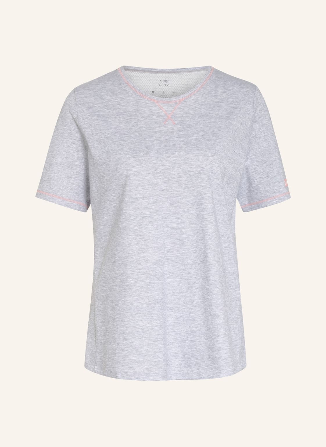 Image of Mey Schlafshirt Serie Zzzleepwear grau