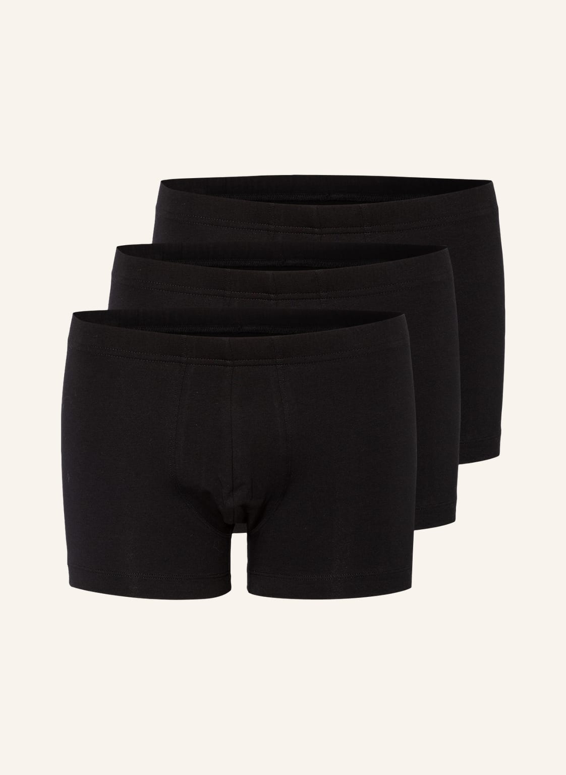 Image of Schiesser 3er-Pack Boxershorts 95/5 schwarz