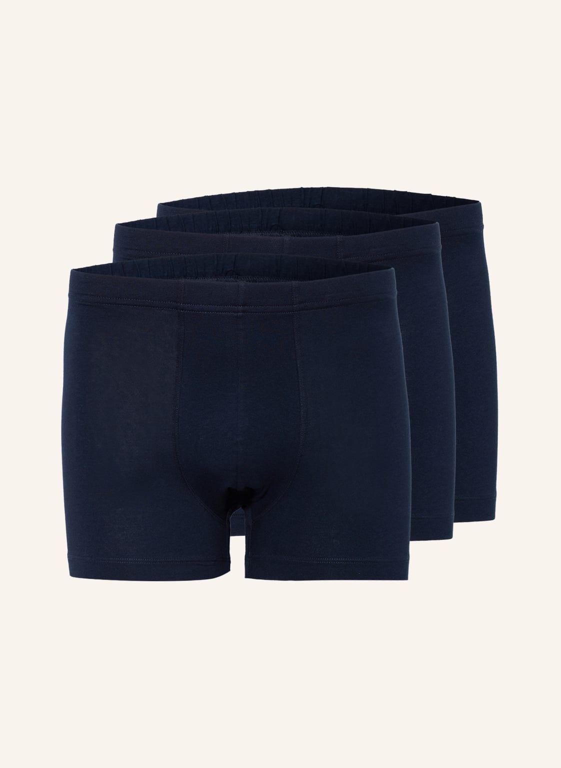 Image of Schiesser 3er-Pack Boxershorts 95/5 blau
