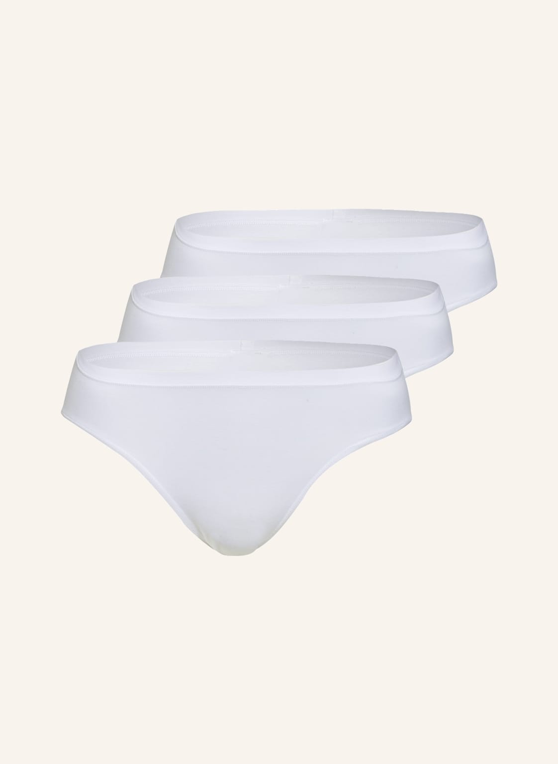 Image of Calida 3er-Pack Slips Natur Comfort weiss