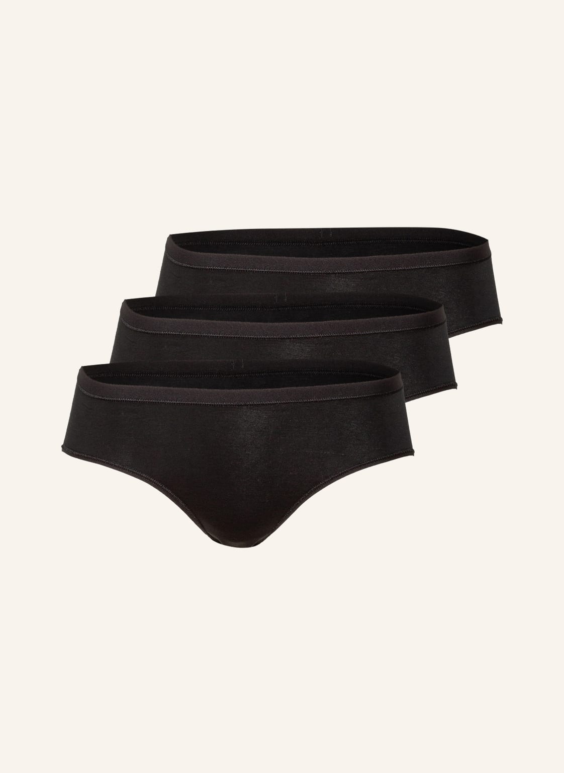 Image of Calida 3er-Pack Slips Natur Comfort schwarz