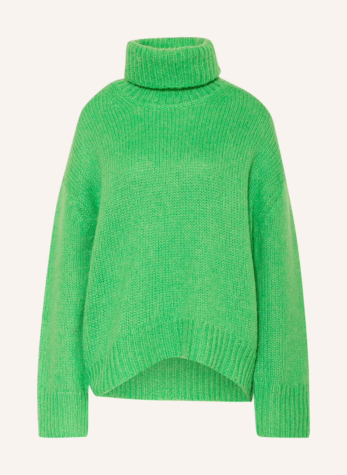 Image of Samsøe Samsøe Rollkragenpullover Molli Mit Alpaka gruen