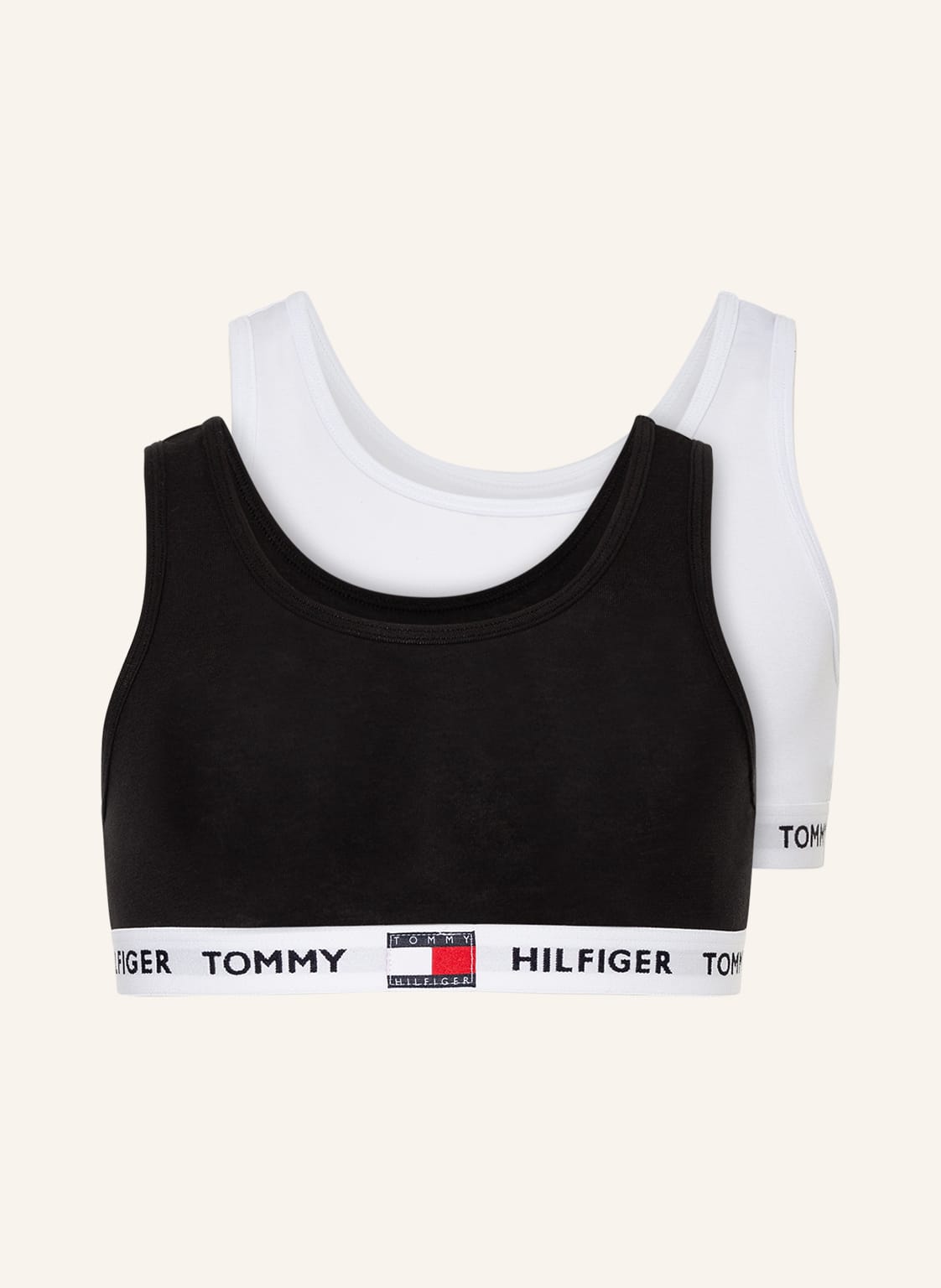 Image of Tommy Hilfiger 2er-Pack Bustiers weiss