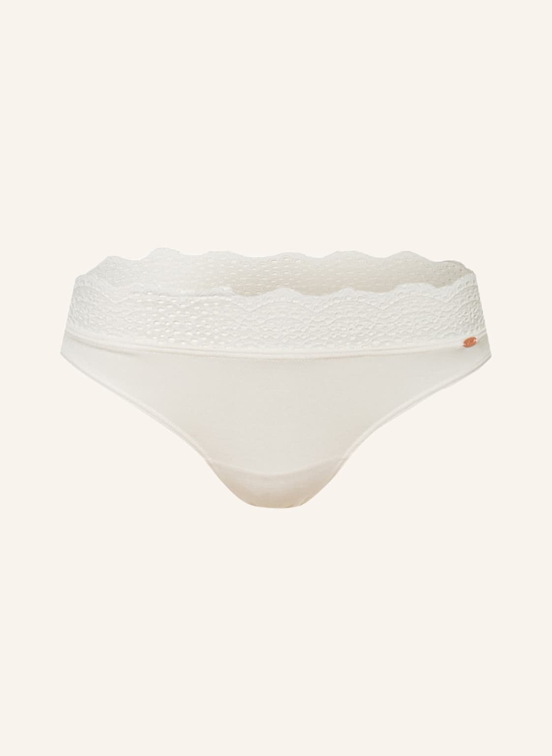 Image of Skiny Slip Every Day In Bamboo Lace beige