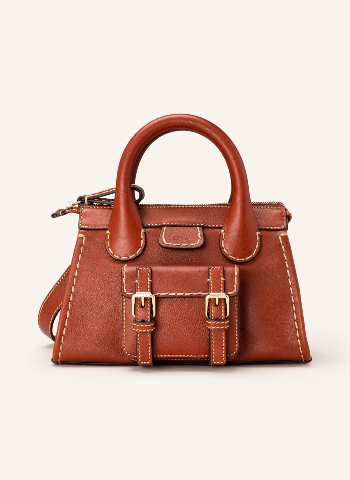 Image of Chloé Umhängetasche Edith Mini braun