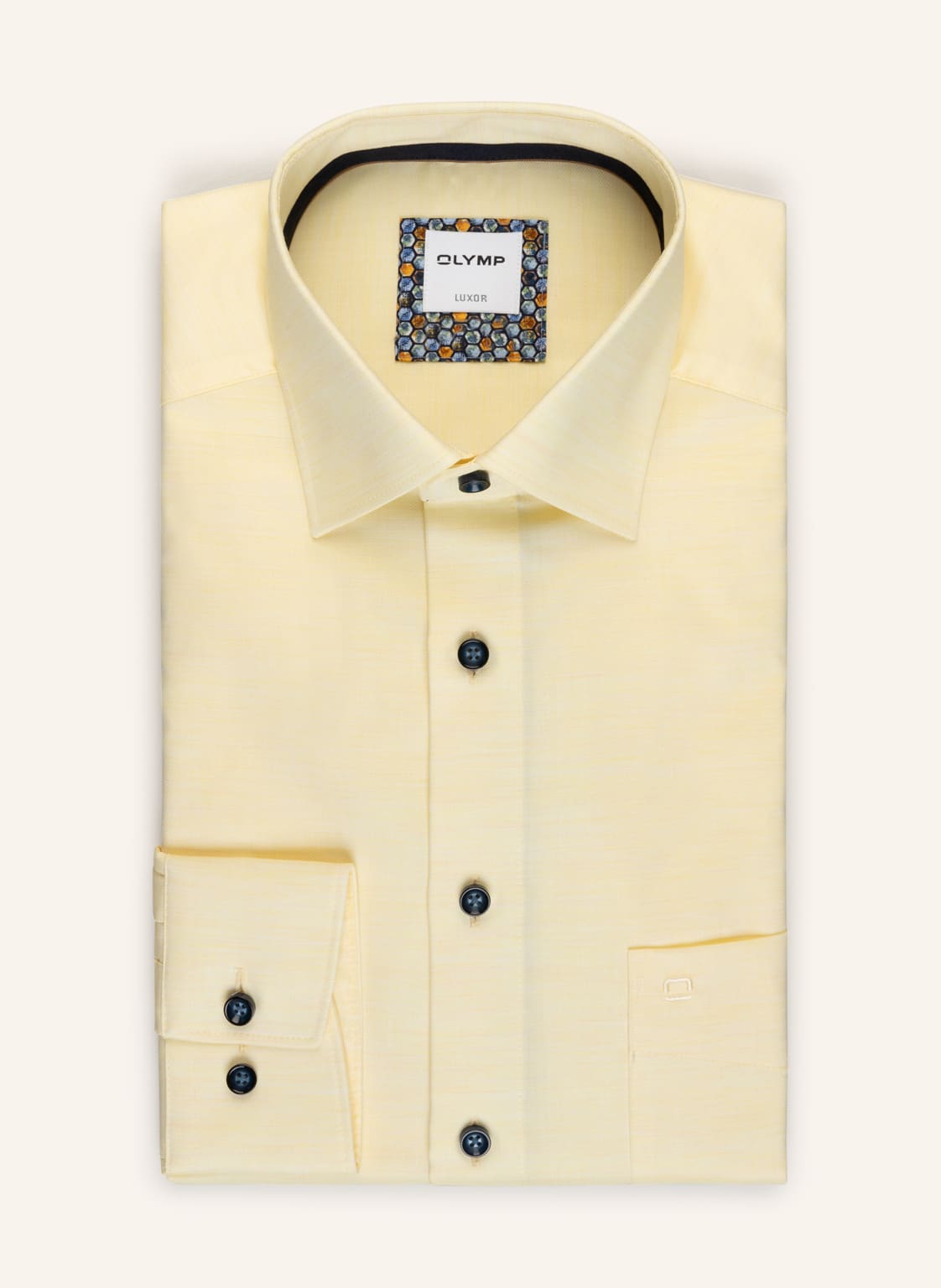 Image of Olymp Hemd Luxor Comfort Fit gelb