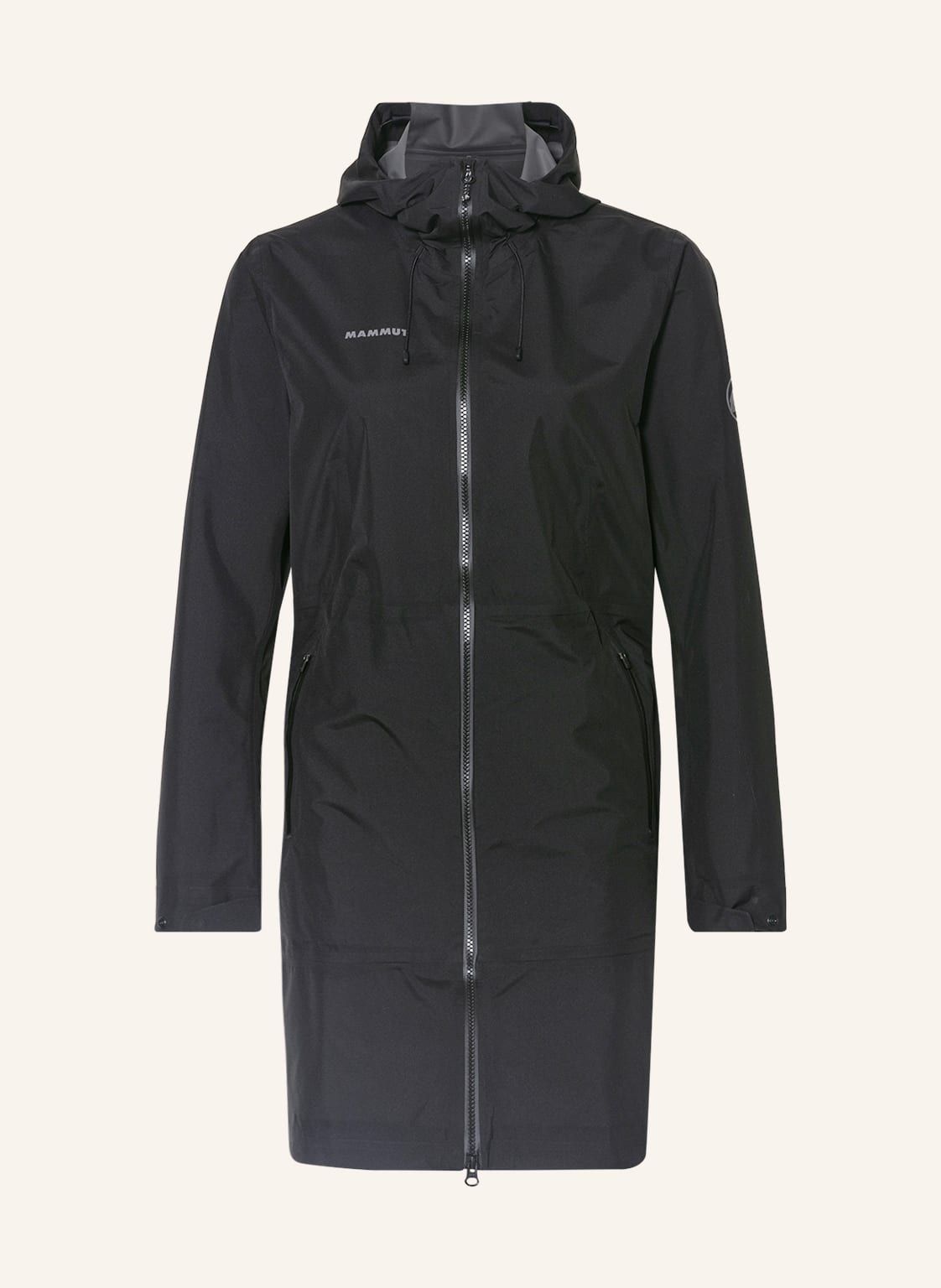 Image of Mammut Regenmantel Seon Pac schwarz