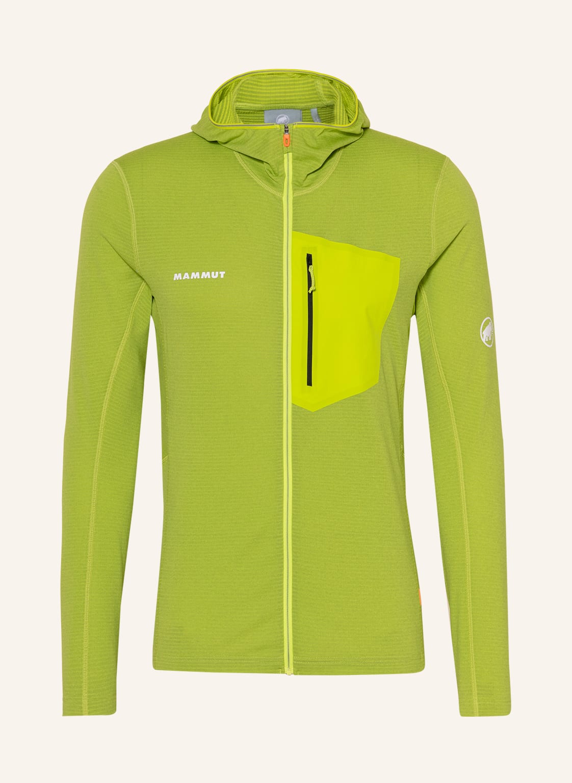 Image of Mammut Midlayer-Jacke Aenergy Light gelb