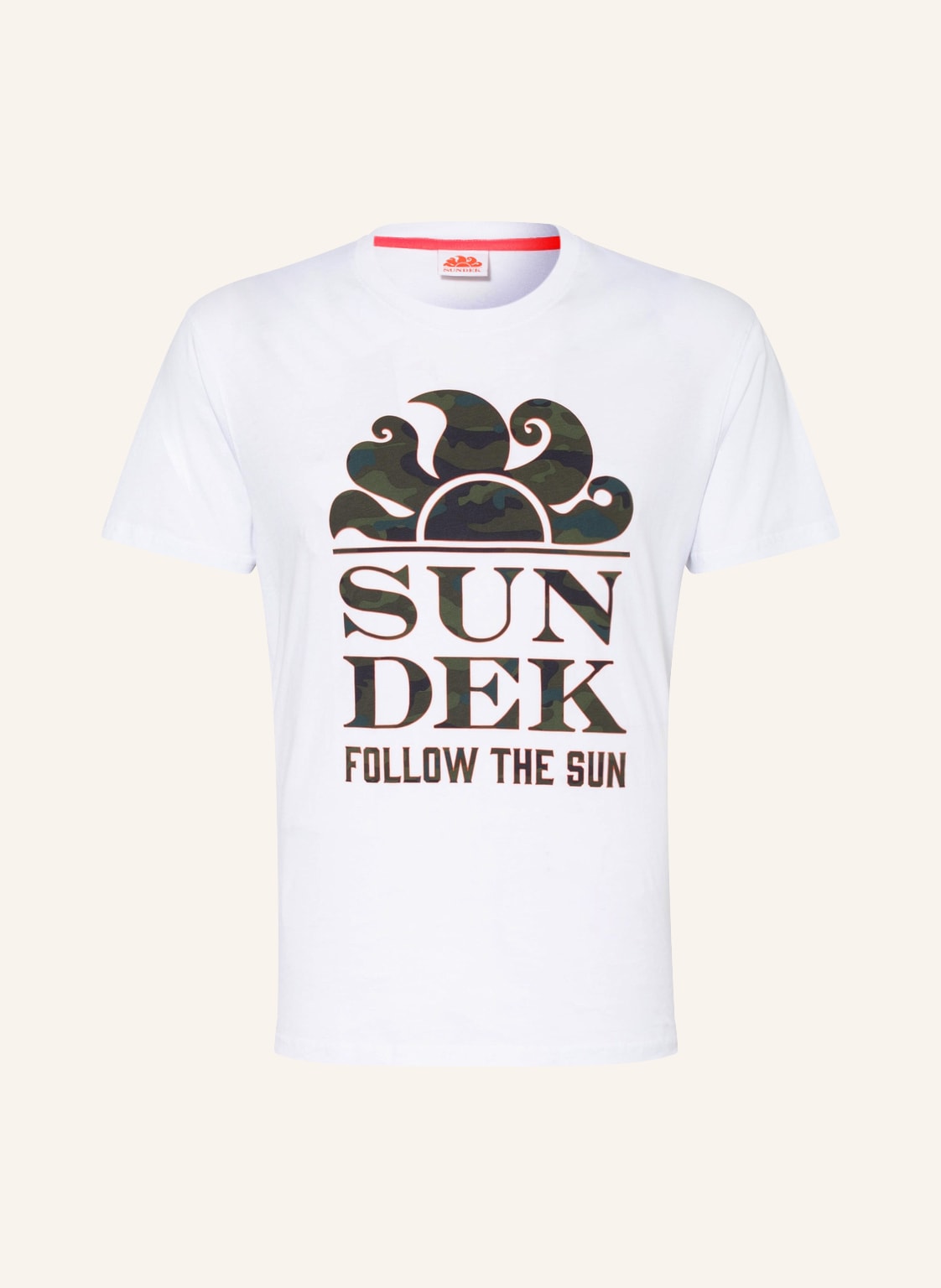 Image of Sundek T-Shirt weiss