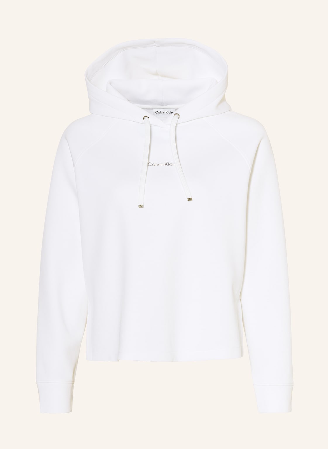 Image of Calvin Klein Hoodie weiss