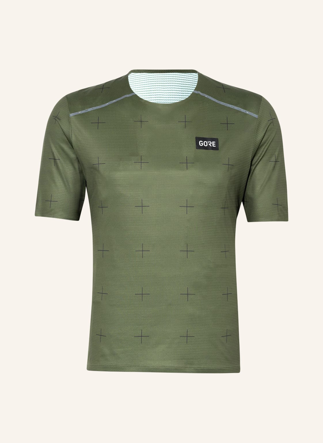 Image of Gore Running Wear Laufshirt Contest Daily gruen