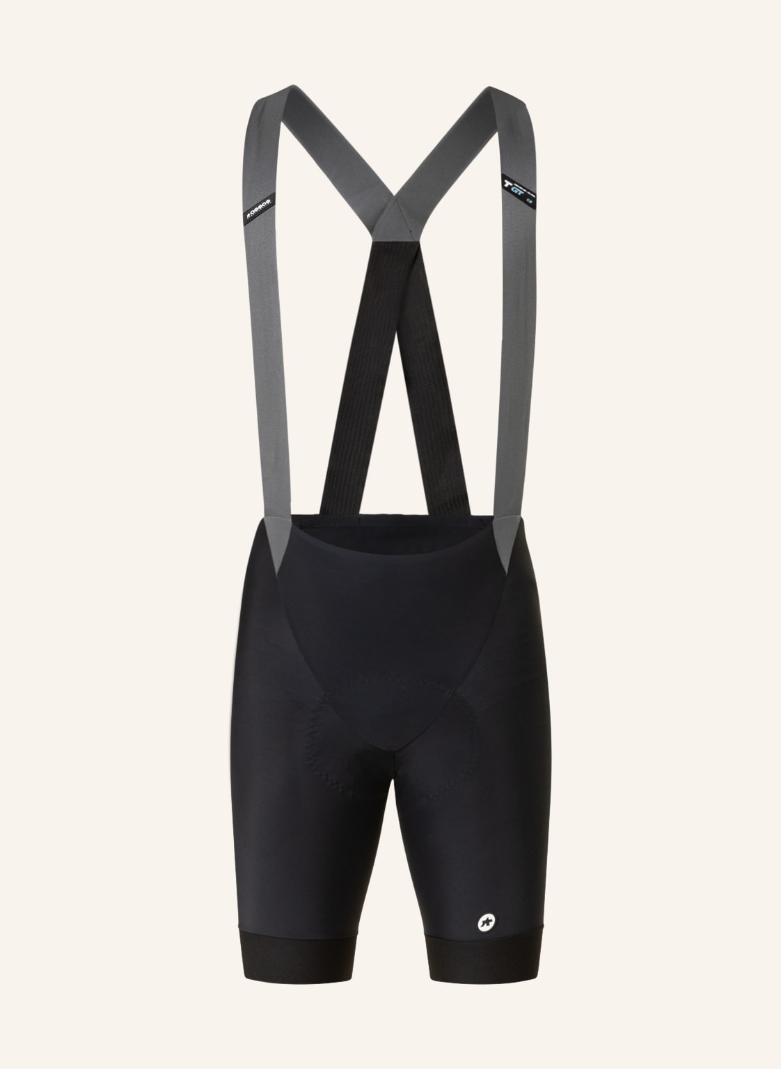 Image of Assos Radhose Mille Gt c2 Mit Trägern Und Gepolstertem Einsatz schwarz