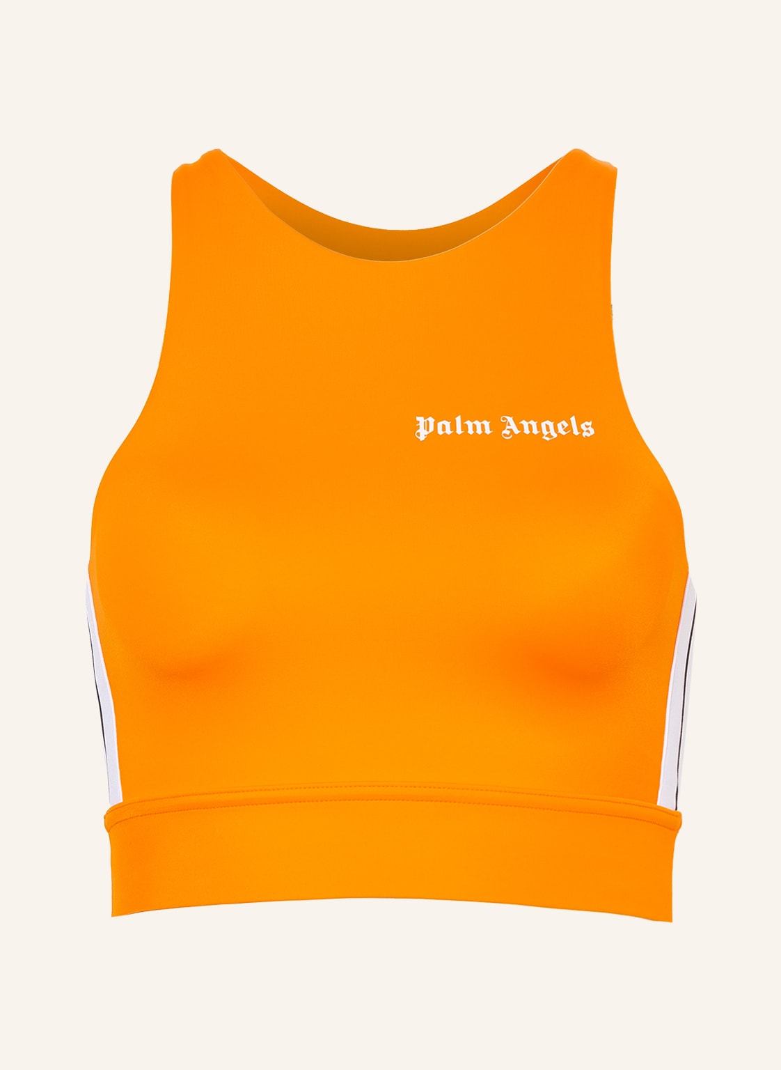 Image of Palm Angels Cropped-Top orange