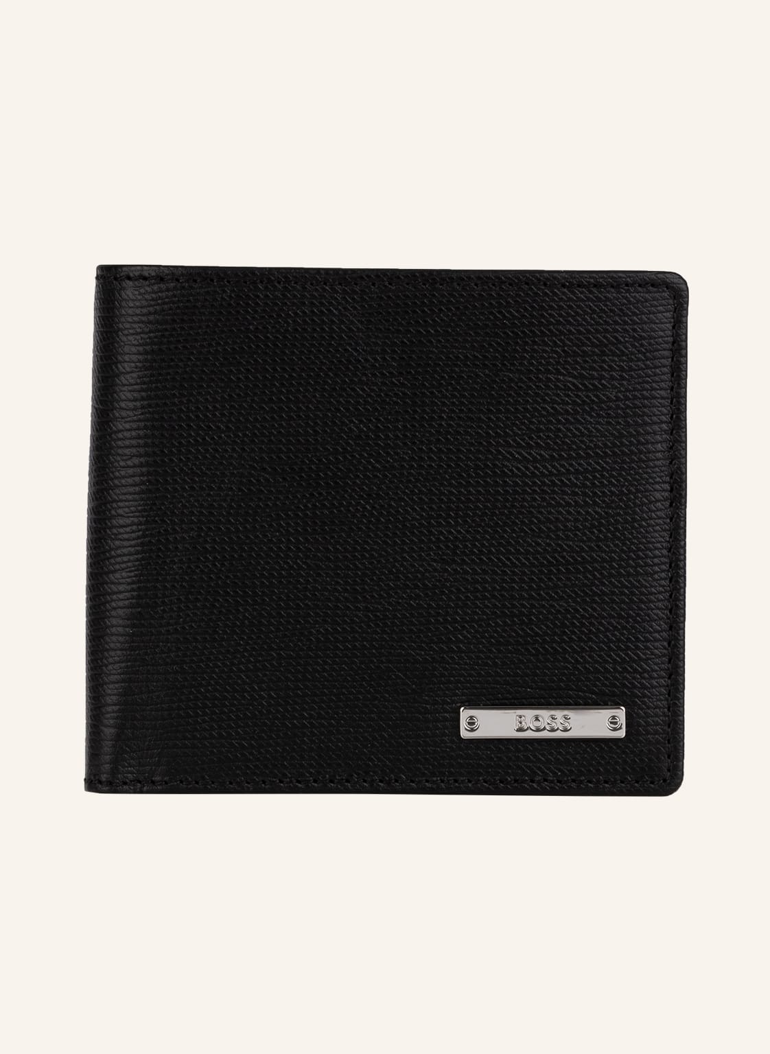 Image of Boss Saffiano-Geldbörse Gallerya schwarz