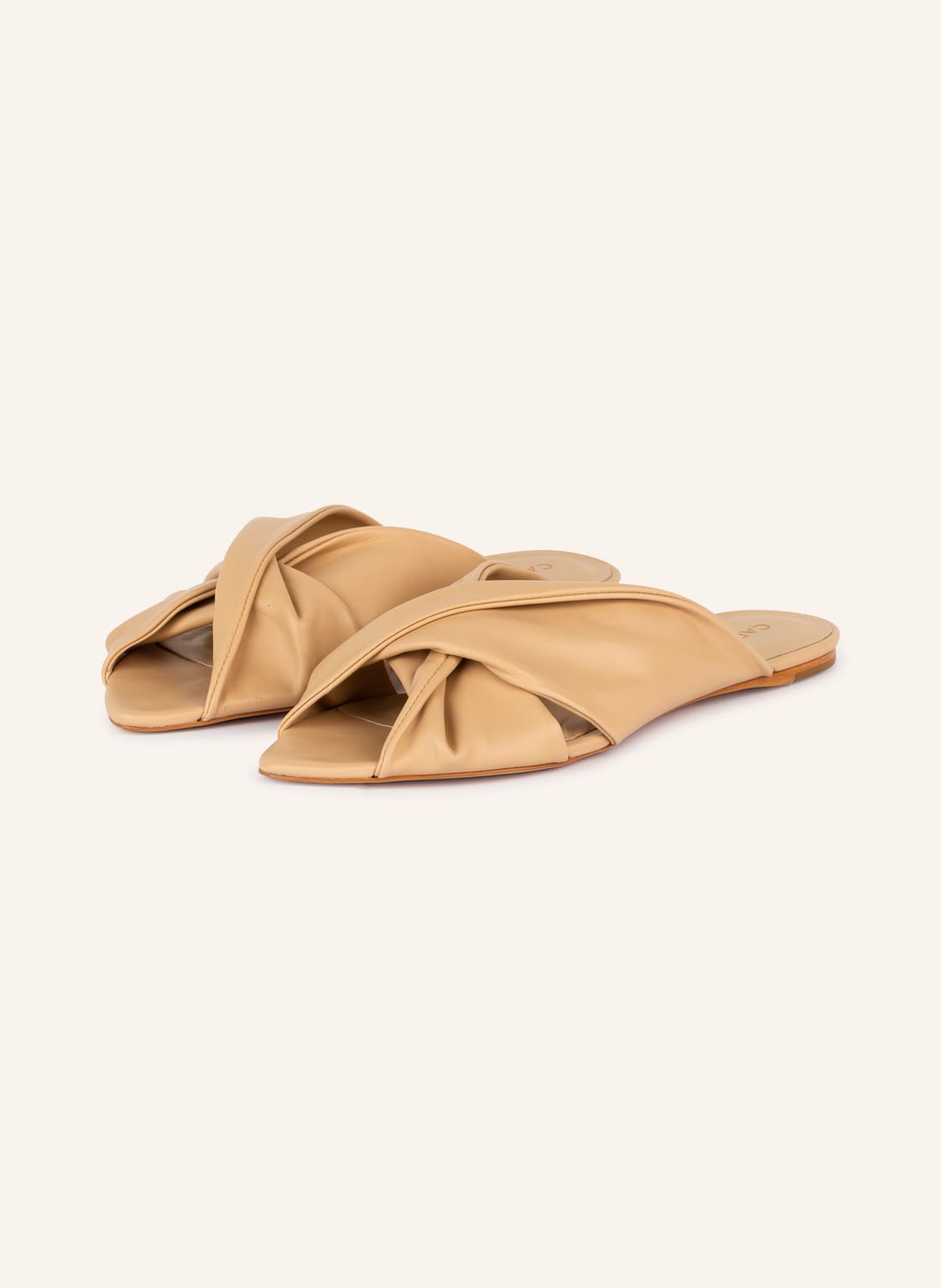 Image of Carrano Pantoletten beige