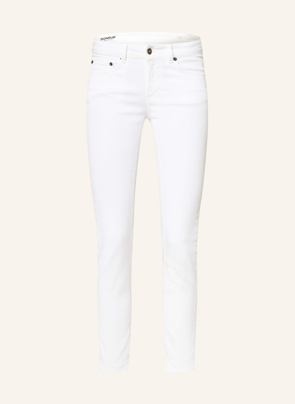 Image of Dondup Skinny Jeans Monroe weiss