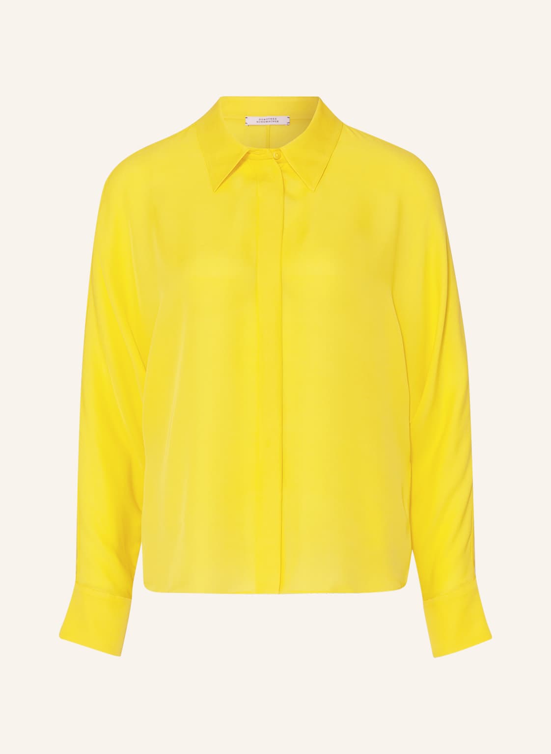 Image of Dorothee Schumacher Hemdbluse Aus Seide gelb