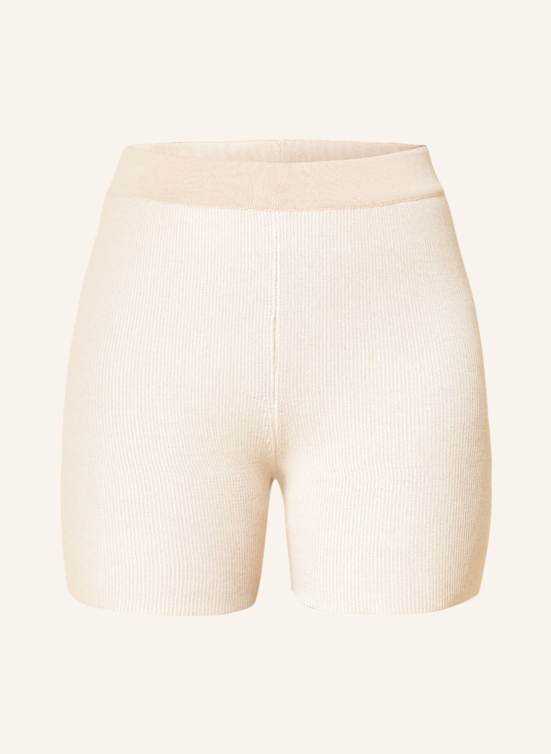Image of Jacquemus Strick-Shorts beige