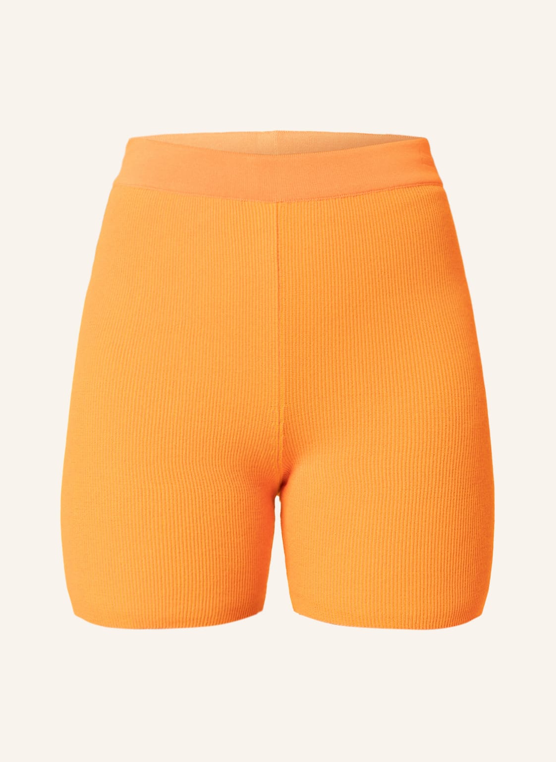 Image of Jacquemus Strick-Shorts orange