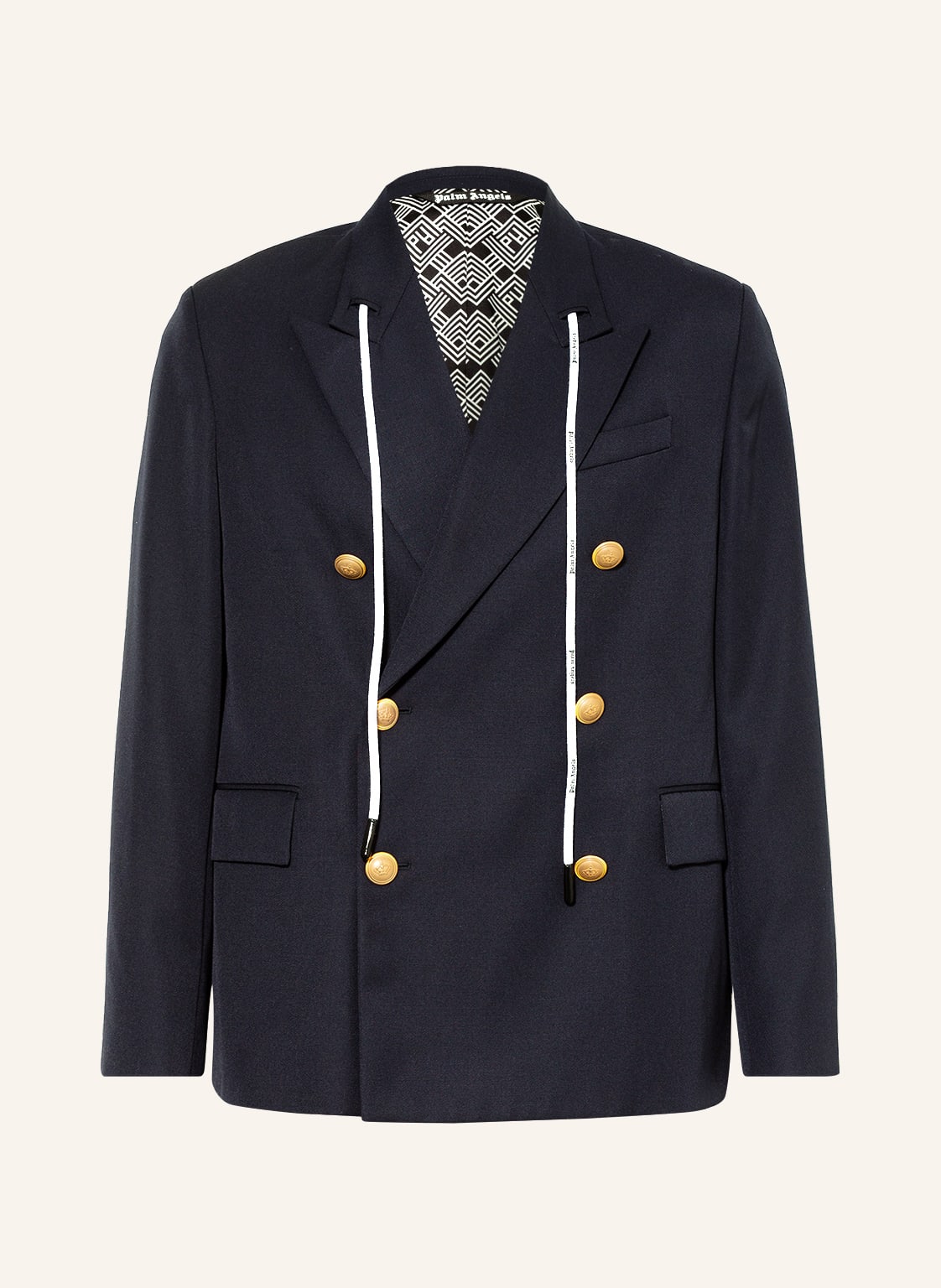 Image of Palm Angels Sakko Regular Fit blau