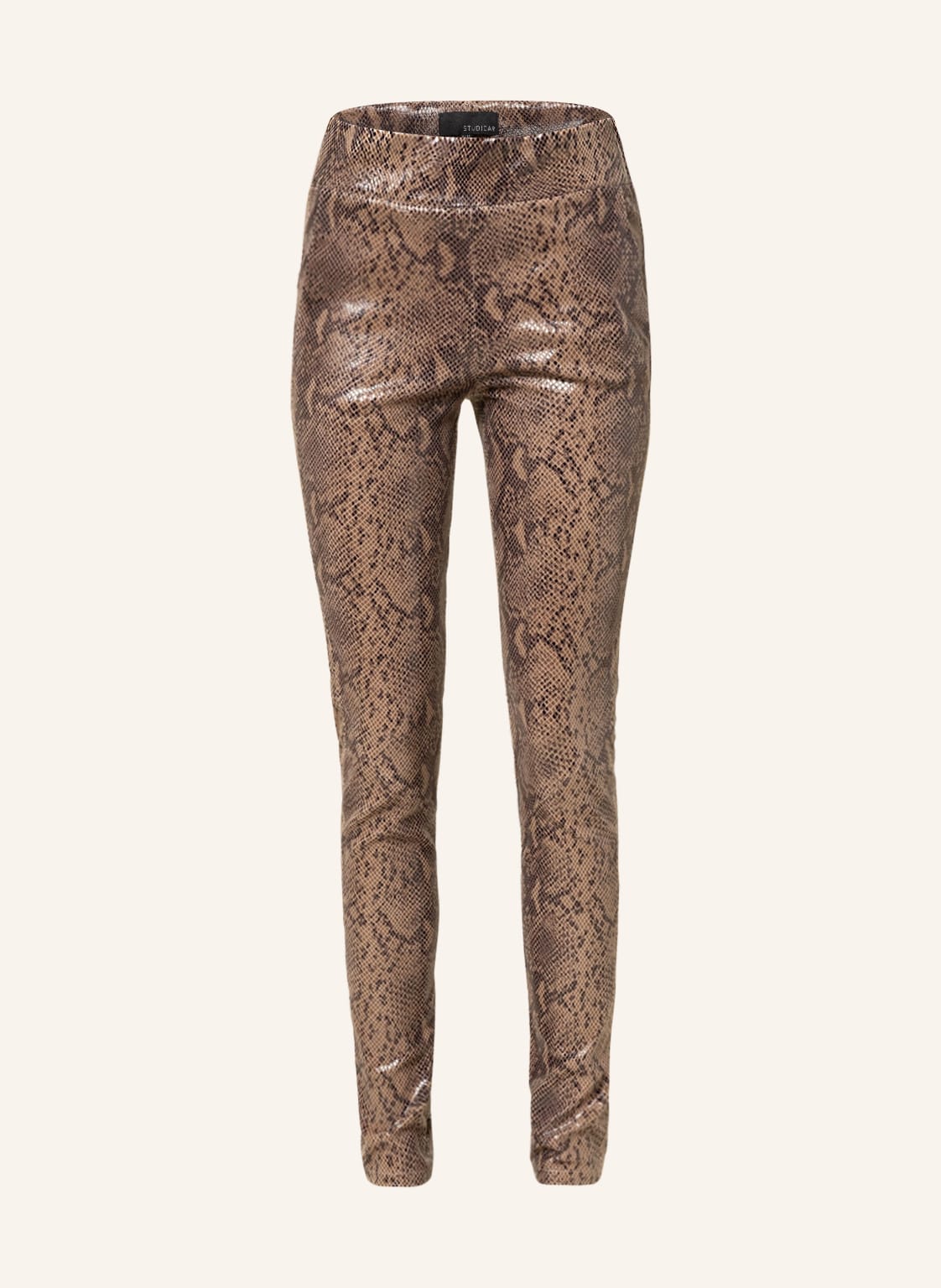 Image of Studio Ar Lederhose braun