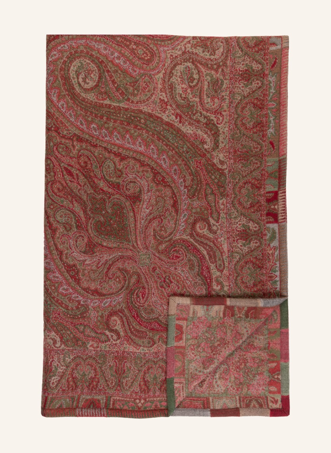 Image of Etro Home Plaid rot