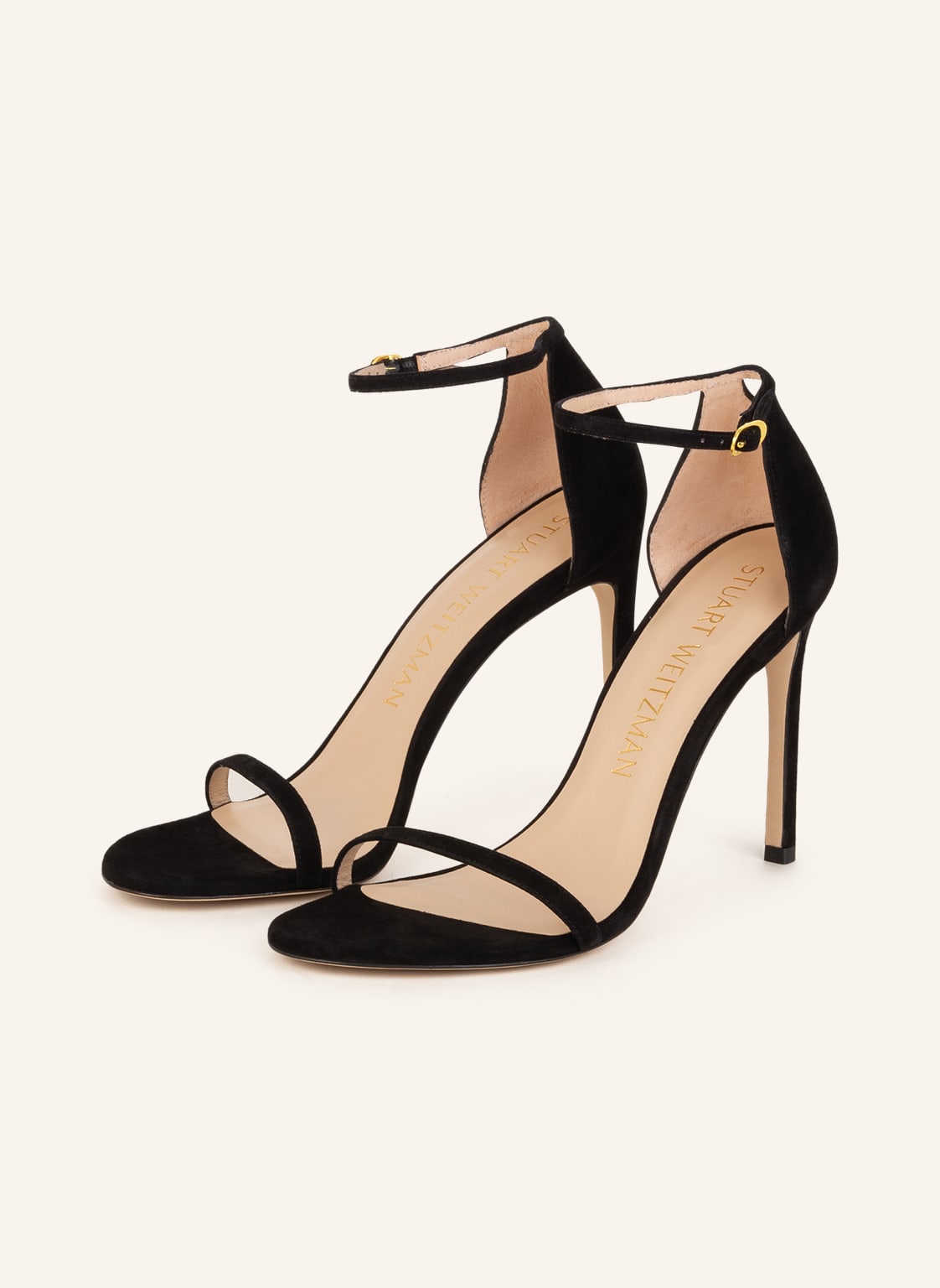 Image of Stuart Weitzman Sandaletten Nudistsong schwarz