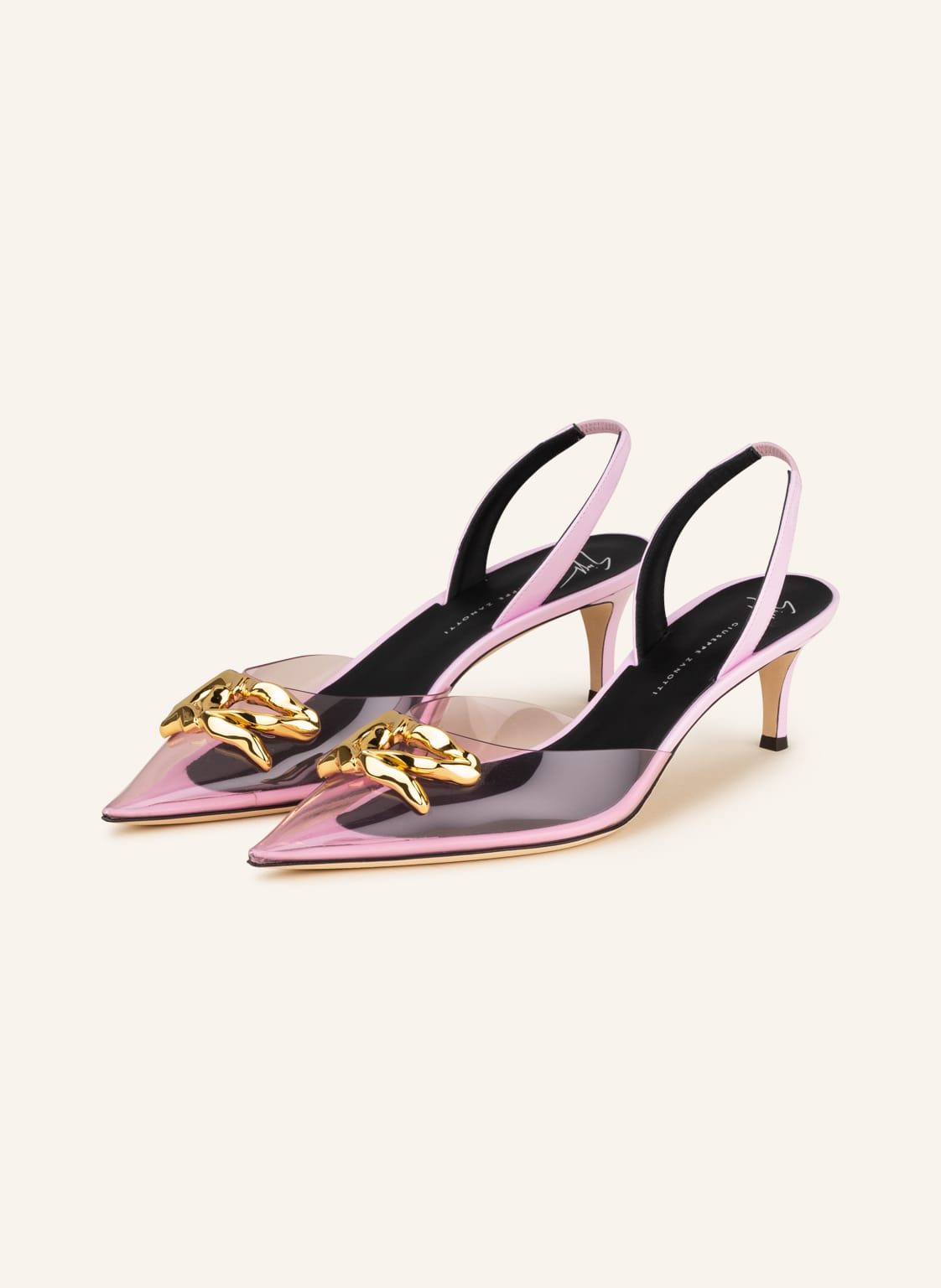 Image of Giuseppe Zanotti Design Slingpumps rosa