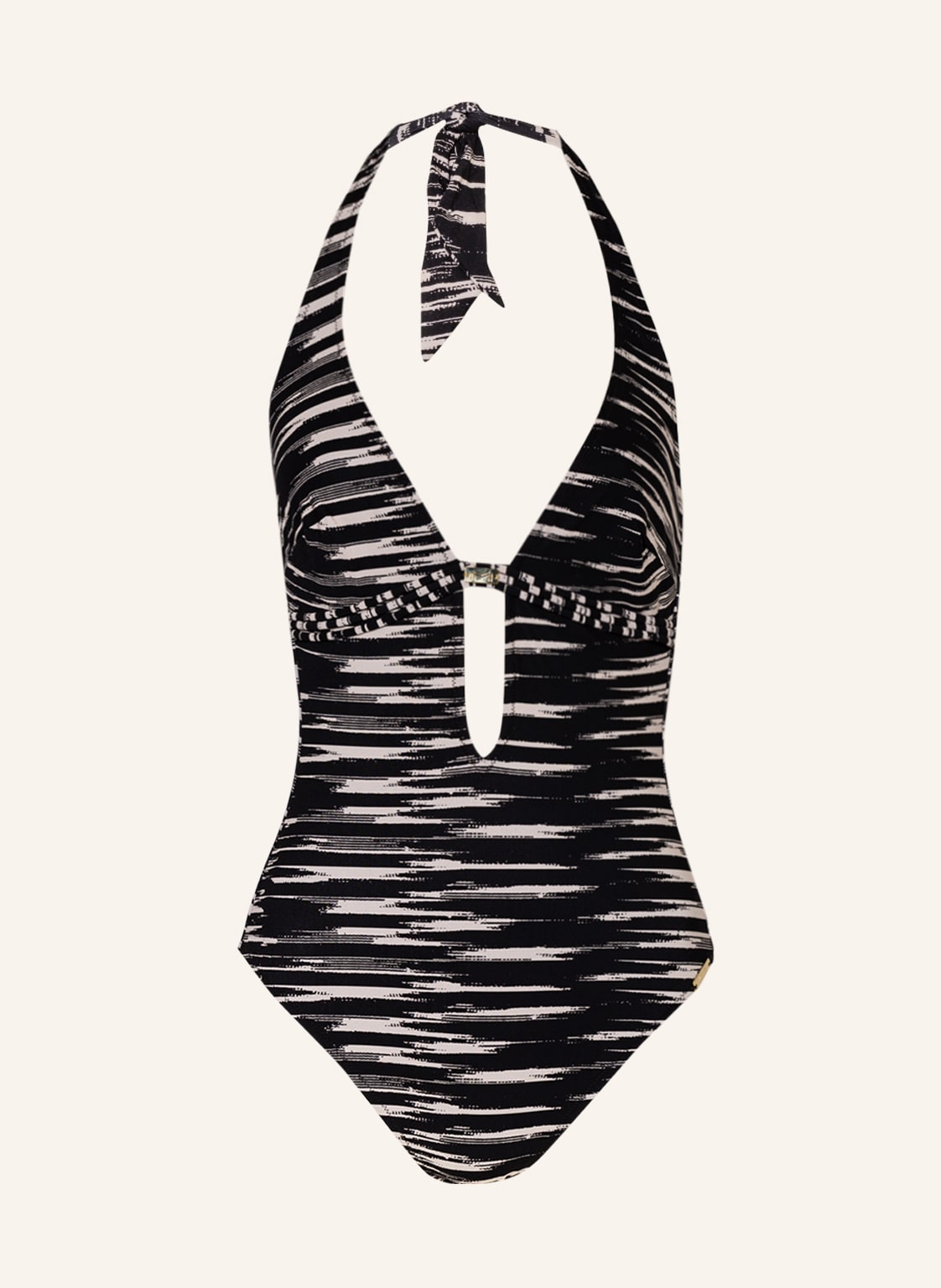 Image of Maryan Mehlhorn Neckholder-Badeanzug Expedition schwarz