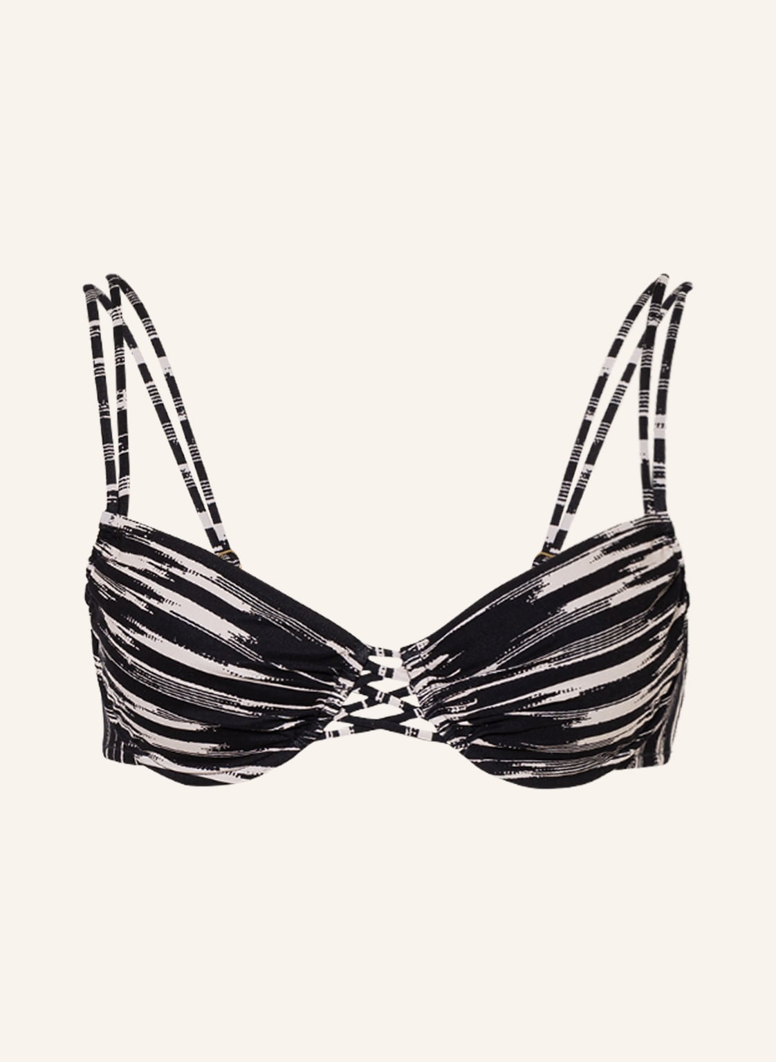 Image of Maryan Mehlhorn Bügel-Bikini-Top Expedition schwarz