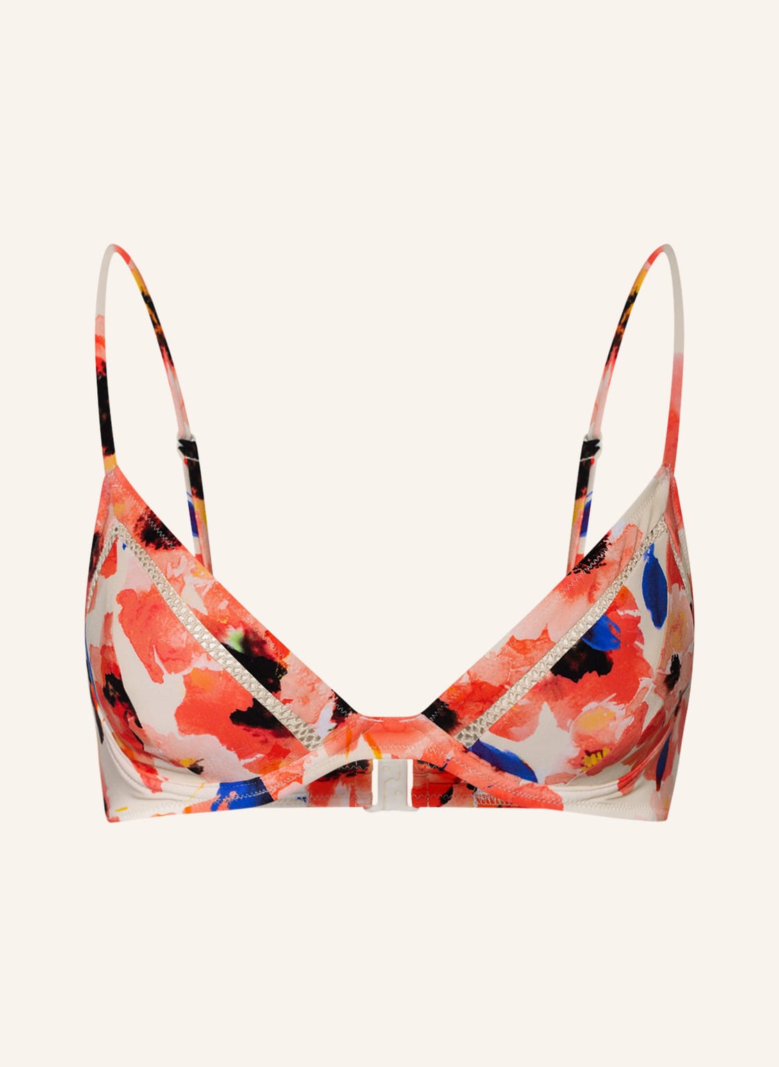 Image of Watercult Bralette-Bikini-Top Bloom Sentiment rot