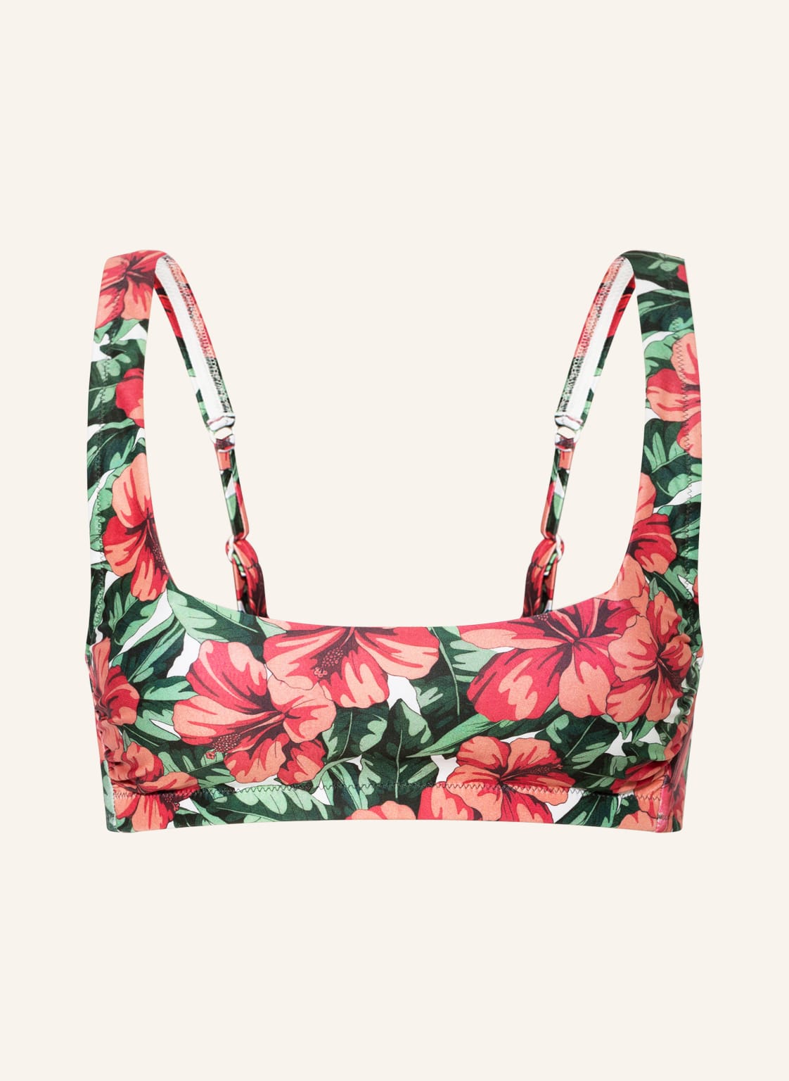 Image of Watercult Bustier-Bikini-Top Hawaii rot