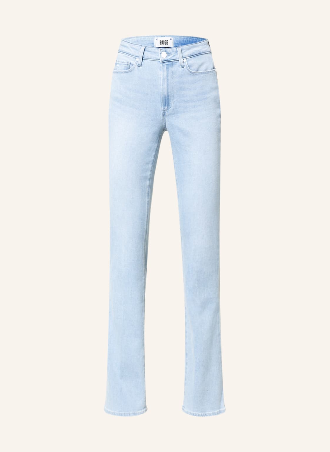 Image of Paige Flared Jeans Hourglass blau