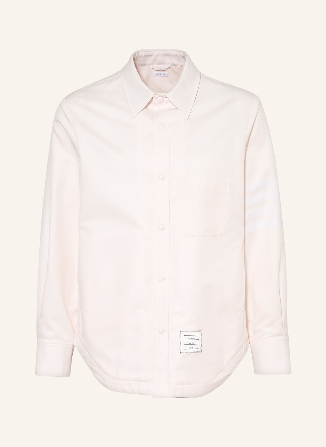 Image of Thom Browne. Overshirt pink