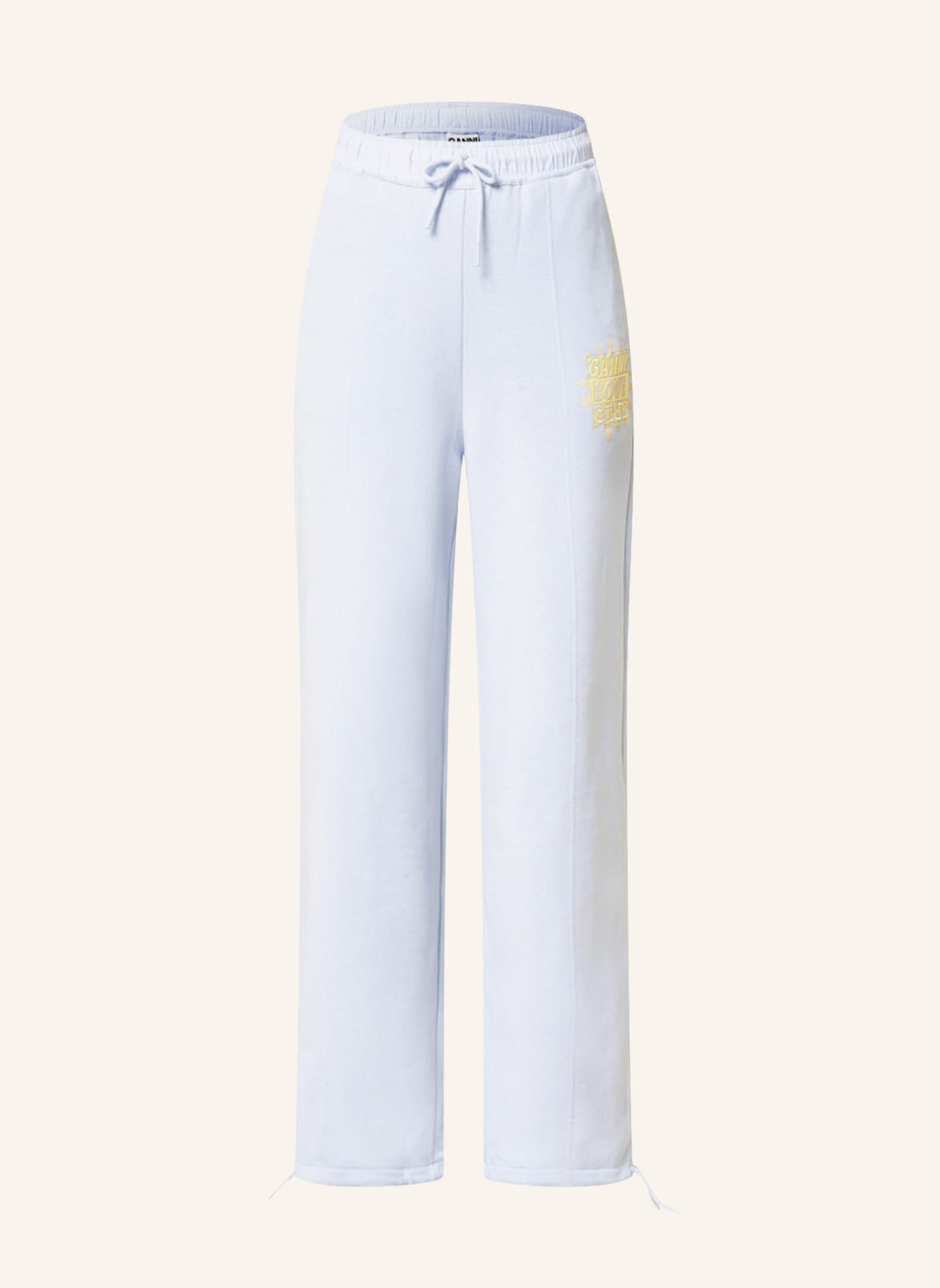 Image of Ganni Sweatpants blau