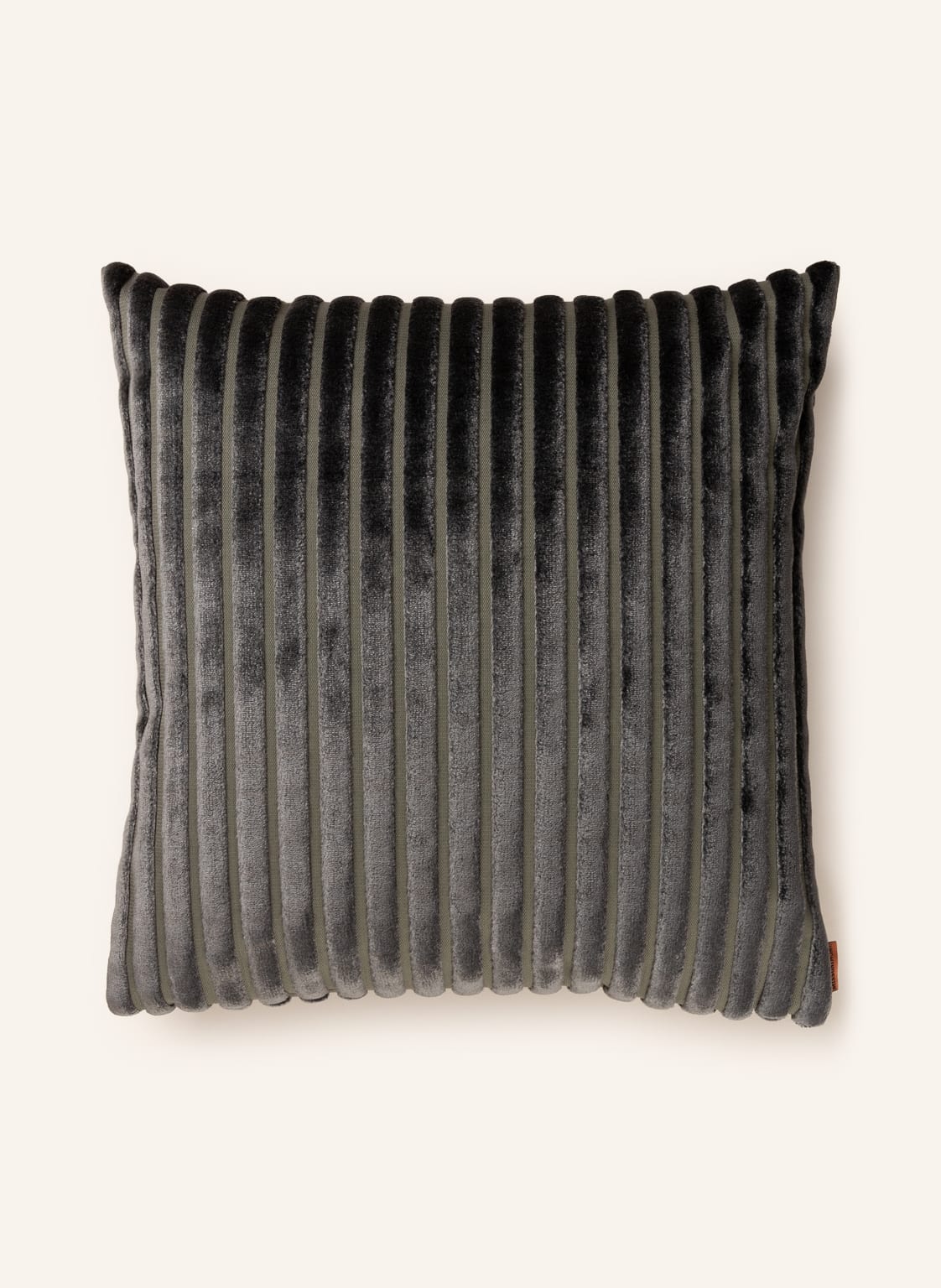 Image of Missoni Home Samt-Dekokissen Coomba Mit Daunenfüllung blau