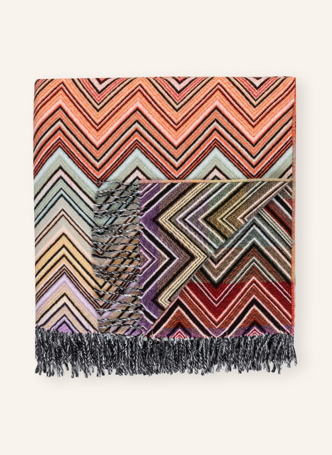 Image of Missoni Home Plaid Perseo beige